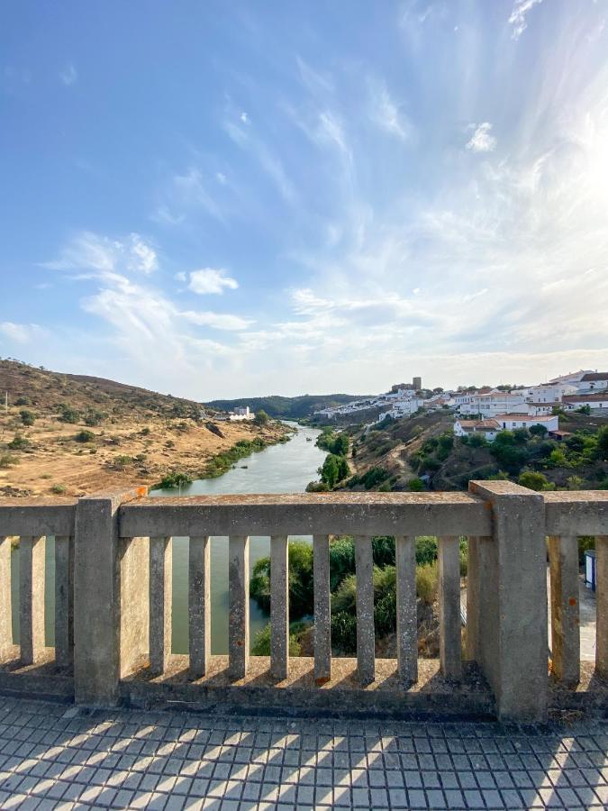 Casa Dos Chocalhos-Piscina-Perto Praia Fluvial-Vista Incrivel E Sossego Mértola Dış mekan fotoğraf